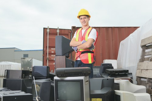 Safety inspection during loft clearance in Stratford